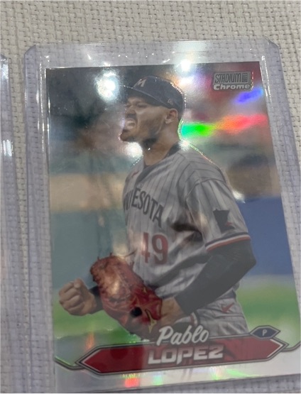 2024 Topps Stadium Club Chrome #154 Pablo Lopez — front