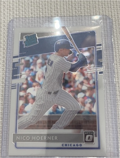 2020 Donruss Optic #38 Nico Hoerner — front