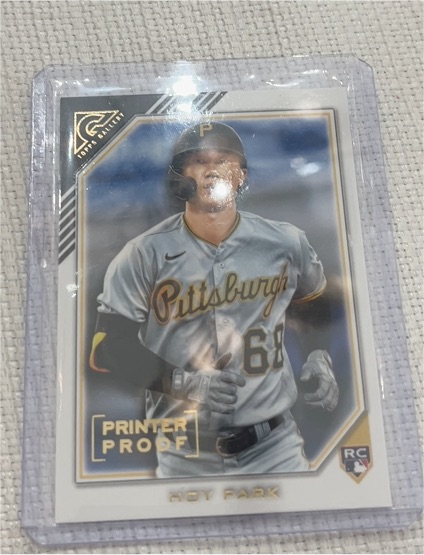 2022 Topps Gallery #50 Hoy Park — front