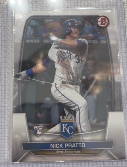 2023 Bowman #8 Nick Pratto — front
