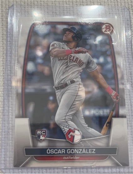 2023 Bowman #62 Oscar Gonzalez — front
