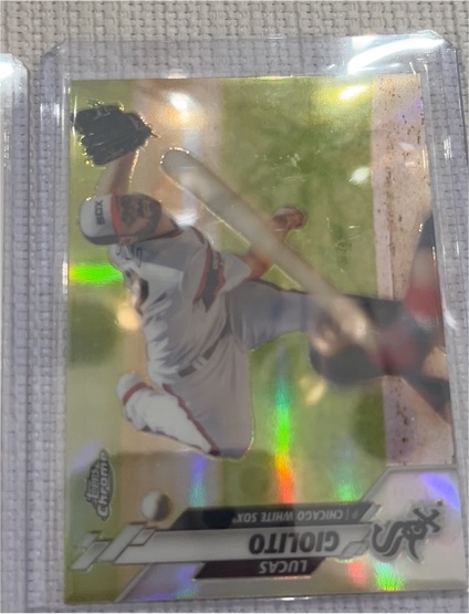 2020 Topps Chrome #46 Lucas Giolito — front
