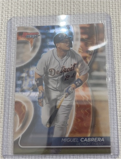 2020 Bowman's Best #67 Miguel Cabrera — front