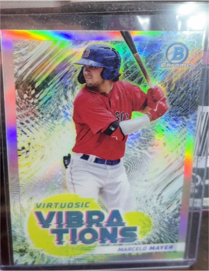 2022 Bowman Chrome Virtuosic Vibrations #VV-1 Marcelo Mayer — front