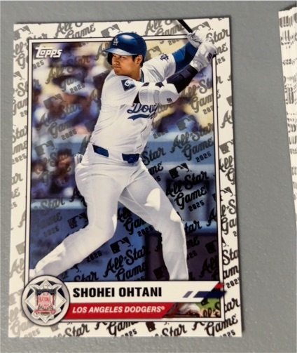 2025 Topps All-Star Game #50 Shohei Ohtani — front