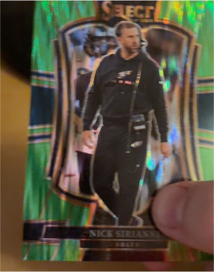 2025 Panini Select #192 Premier Level Nick Sirianni — front