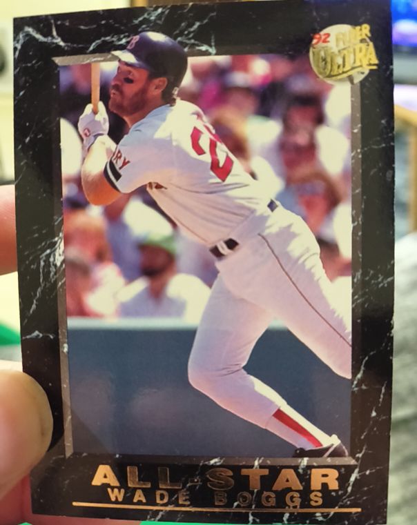 1992 Fleer Ultra #4 Wade Boggs All-Star — front