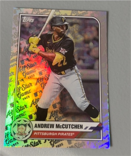 2025 Topps All-Star Game #24 Andrew McCutchen — front