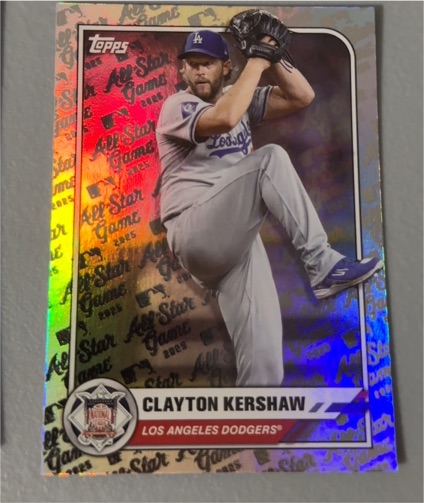 2025 Topps All-Star Game #28 Clayton Kershaw — front