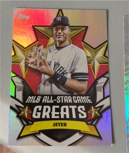 2025 Topps All-Star Game #ASGG-1 Derek Jeter — front