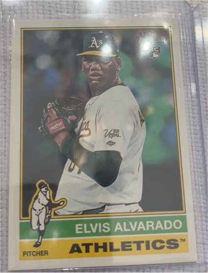 2025 Topps Heritage High Number #692 Elvis Alvarado — front