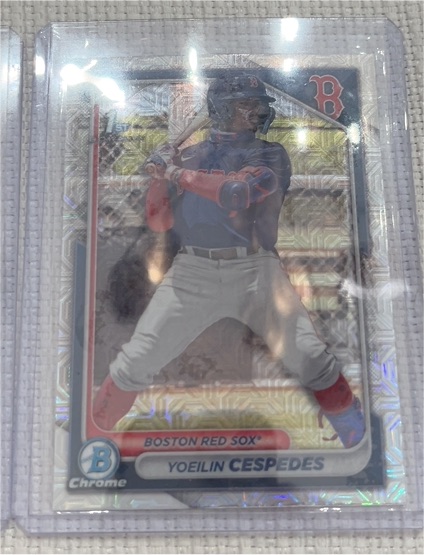 2024 Bowman Chrome #BCP-139 Yoeilin Cespedes — front