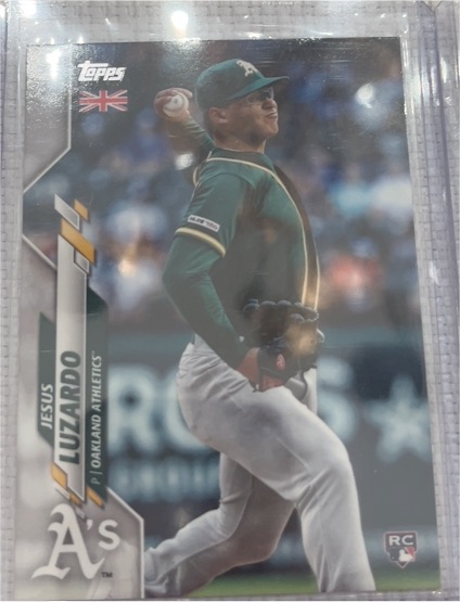 2020 Topps #110 Jesus Luzardo — front
