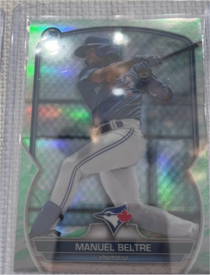 2023 Bowman Chrome #BCP-79 Manuel Beltre — front