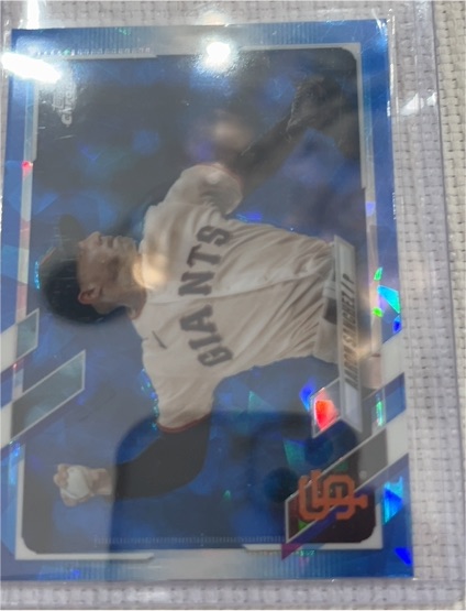 2021 Topps Chrome Sapphire Edition #603 San Francisco Giants — front