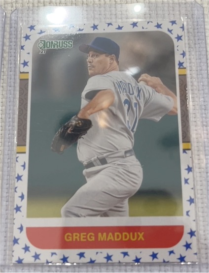 2021 Donruss #261 Greg Maddux — front