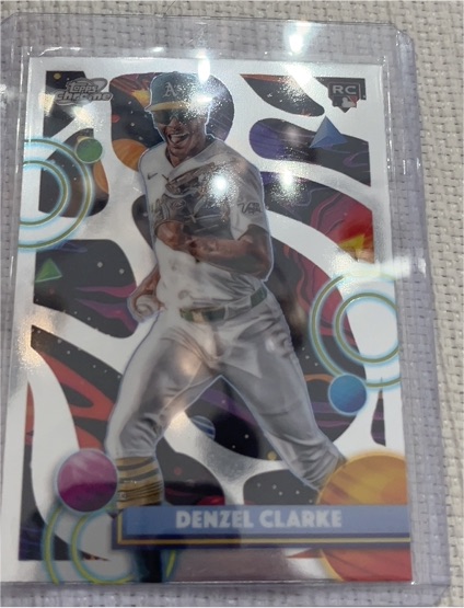 2025 Topps Cosmic Chrome #147 Denzel Clarke — front