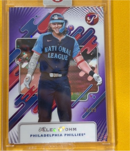 2025 Topps Pristine #256 Alec Bohm — front