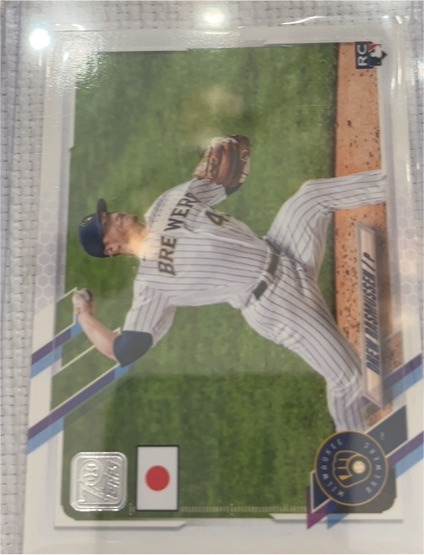 2021 Topps Japan Edition #97 Drew Rasmussen — front