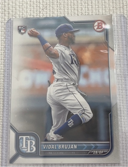 2022 Bowman #71 Vidal Brujan — front