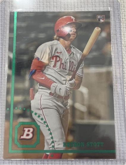 2022 Bowman Heritage #84 Bryson Stott — front