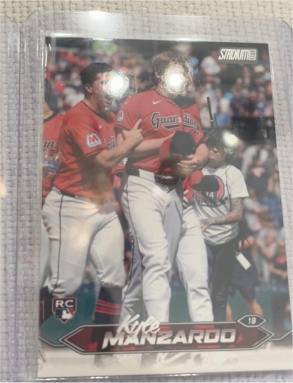 2024 Topps Stadium Club #160 Kyle Manzardo — front