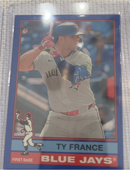2025 Topps Heritage High Number #644 Ty France — front