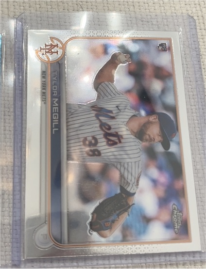 2022 Topps Chrome #212 Tylor Megill — front