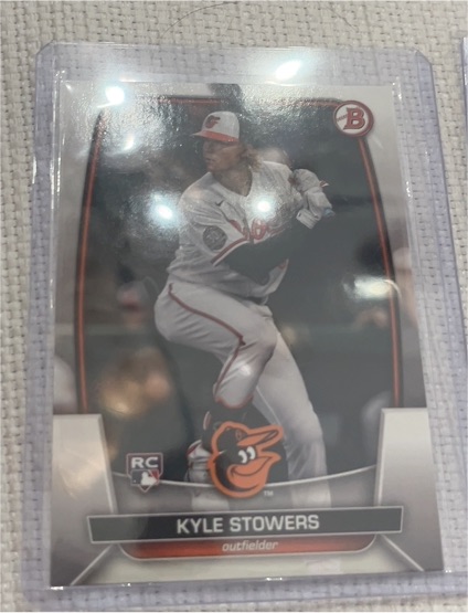 2023 Bowman #56 Kyle Stowers — front