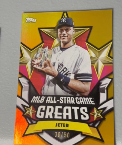 2025 Topps All-Star Game #ASGG-1 Derek Jeter — front