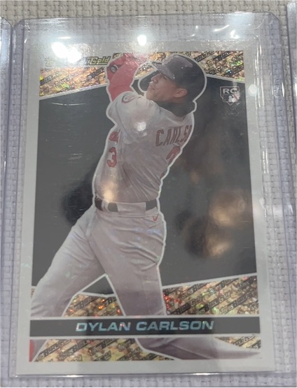 2021 Topps Chrome Update #BGC-20 Dylan Carlson — front