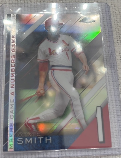 2020 Topps Chrome Update #NGC-21 Ozzie Smith — front
