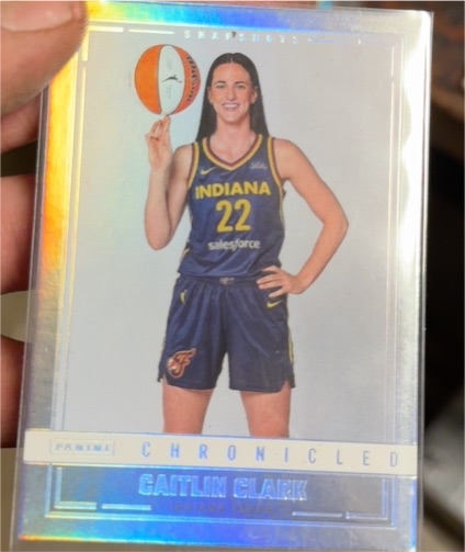2025 Panini Chronicled Snapshots #97 Caitlin Clark — front