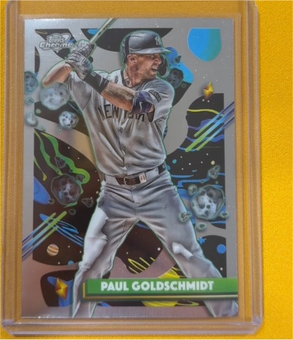 2025 Topps Chrome Cosmic #159 Paul Goldschmidt — front
