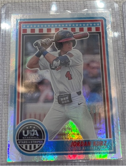 2025 Panini Stars and Stripes #99 Jordan Kurz — front
