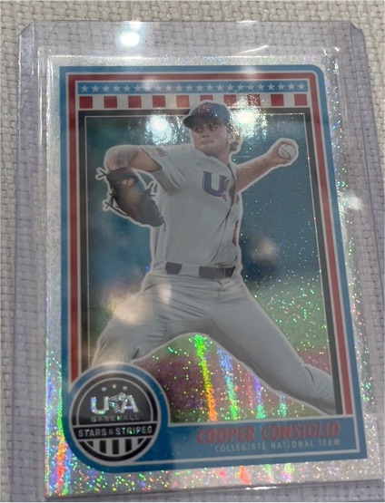 2025 Panini USA Stars & Stripes #30 Cooper Consiglio — front