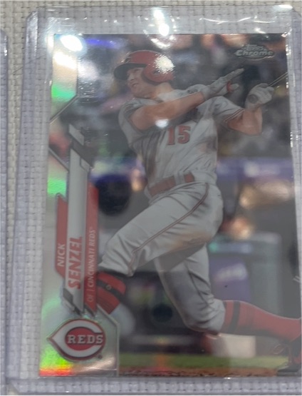 2020 Topps Chrome #24 Nick Senzel — front