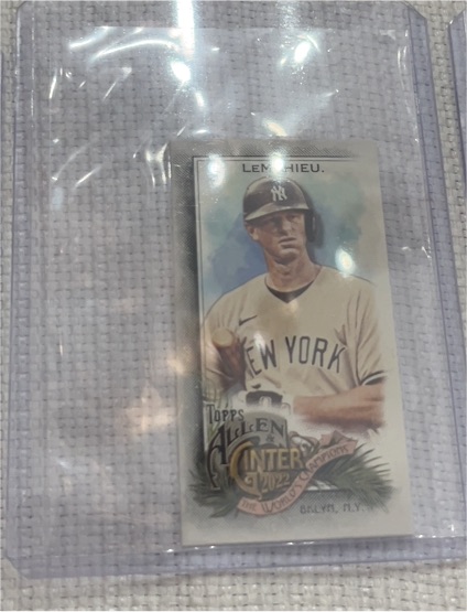 2022 Topps Allen & Ginter #164 DJ LeMahieu — front