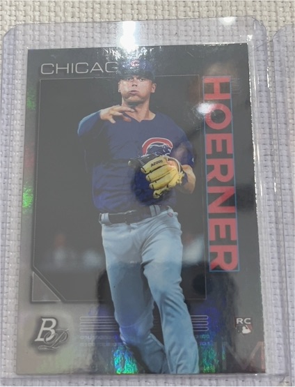 2020 Bowman Platinum #18 Nico Hoerner — front