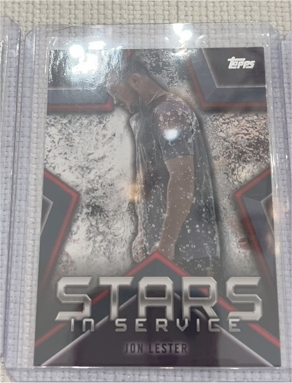 2021 Topps Series 1 #SIS-18 Jon Lester Stars in Service — front