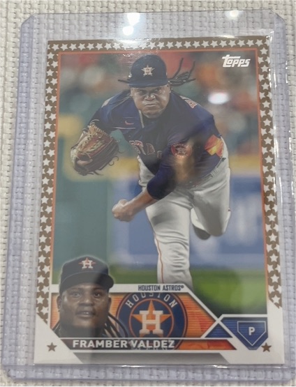 2023 Topps #342 Framber Valdez — front