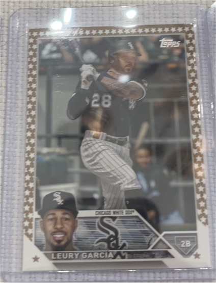 2023 Topps Series 2 #409 Leury Garcia — front