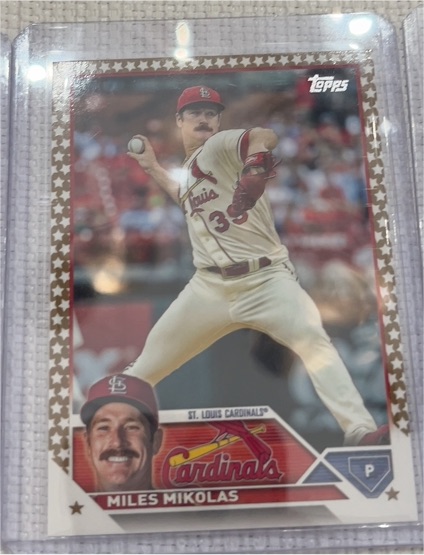 2023 Topps #548 Miles Mikolas — front