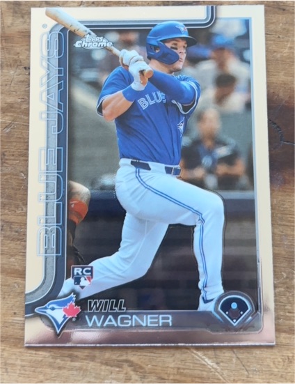 2025 Topps Chrome #137 Will Wagner — front