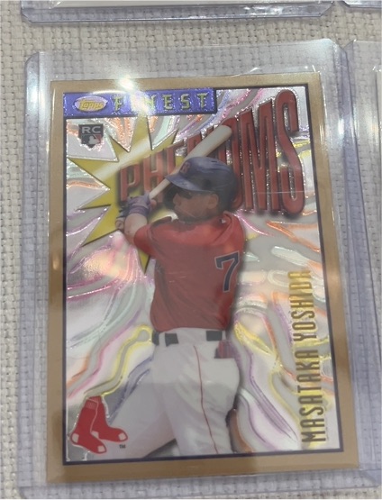 2023 Topps Finest Flashbacks Phenoms #55 Masataka Yoshida — front