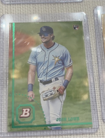 2022 Bowman Heritage #24 Josh Lowe — front