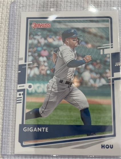 2020 Donruss #159 Jose Altuve Gigante Houston Astros — front