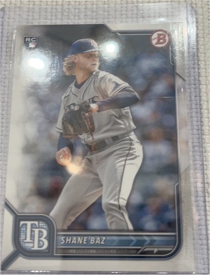 2022 Bowman #90 Shane Baz — front
