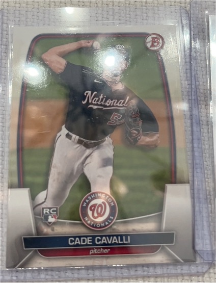 2023 Bowman #94 Cade Cavalli — front