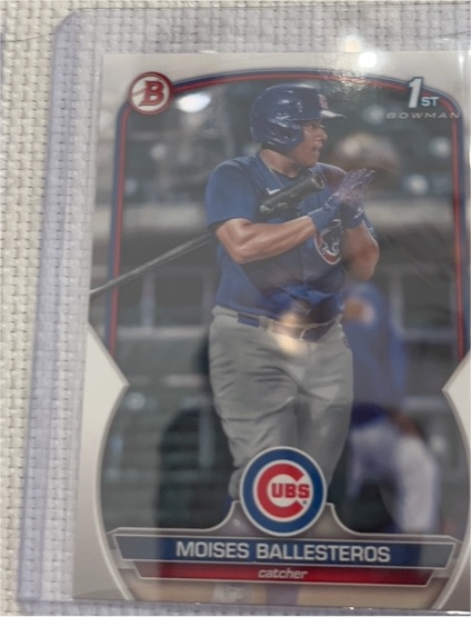2023 Bowman #BP-11 Moises Ballesteros — front
